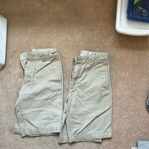 Tan khaki shorts